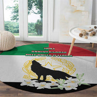 Italian Republic Anniversary of the Unification Round Carpet Anniversario dellUnita d'Italia