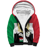 Italian Republic Anniversary of the Unification Sherpa Hoodie Anniversario dellUnita d'Italia
