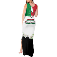 Italian Republic Anniversary of the Unification Tank Maxi Dress Anniversario dellUnita d'Italia