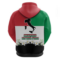Italian Republic Anniversary of the Unification Zip Hoodie Anniversario dellUnita d'Italia