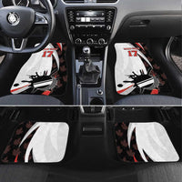 Custom Canada Ice Hockey Go Champions Car Mats Team Canada Beaver Mascot Style
