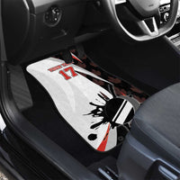 Custom Canada Ice Hockey Go Champions Car Mats Team Canada Beaver Mascot Style