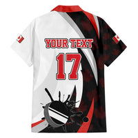 Custom Canada Ice Hockey Go Champions Family Matching Tank Maxi Dress and Hawaiian Shirt Team Canada Beaver Mascot Style