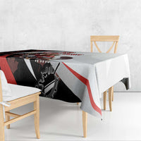 Custom Canada Ice Hockey Go Champions Tablecloth Team Canada Beaver Mascot Style