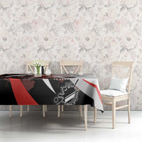 Custom Canada Ice Hockey Go Champions Tablecloth Team Canada Beaver Mascot Style