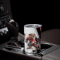 Custom Canada Ice Hockey Go Champions Tumbler Cup Team Canada Beaver Mascot Style