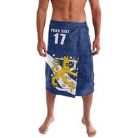 Custom Finland Football We are Champions Lavalava Huuhkajat with Finnish Folk Paterns