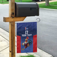 France Rugby Custom Garden Flag Come on Les Bleus Blue Style