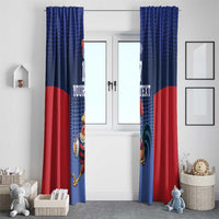 France Rugby Custom Window Curtain Come on Les Bleus Blue Style