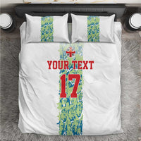 Custom Sardinia Football Bedding Set Sardigna Sporty Style
