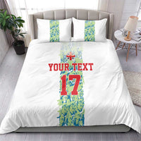 Custom Sardinia Football Bedding Set Sardigna Sporty Style