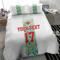Custom Sardinia Football Bedding Set Sardigna Sporty Style