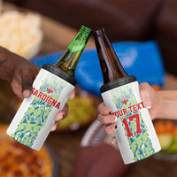 Custom Sardinia Football 4 in 1 Can Cooler Tumbler Sardigna Sporty Style