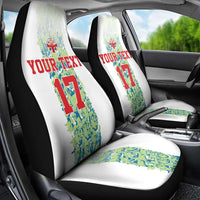 Custom Sardinia Football Car Seat Cover Sardigna Sporty Style