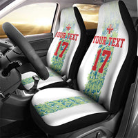 Custom Sardinia Football Car Seat Cover Sardigna Sporty Style