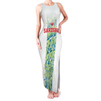 Custom Sardinia Football Family Matching Tank Maxi Dress and Hawaiian Shirt Sardigna Sporty Style