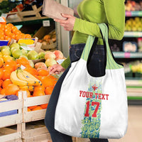 Custom Sardinia Football Grocery Bag Sardigna Sporty Style