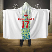 Custom Sardinia Football Hooded Blanket Sardigna Sporty Style