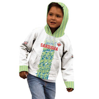 Custom Sardinia Football Kid Hoodie Sardigna Sporty Style