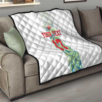 Custom Sardinia Football Quilt Sardigna Sporty Style