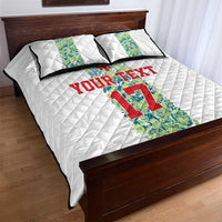Custom Sardinia Football Quilt Bed Set Sardigna Sporty Style