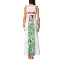 Custom Sardinia Football Tank Maxi Dress Sardigna Sporty Style