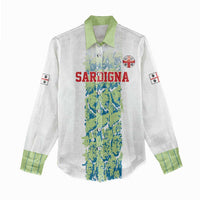 Custom Sardinia Football Women Casual Shirt Sardigna Sporty Style