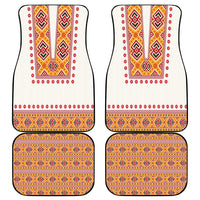 Slovakia Costume Car Mats Traditional Folk Pattern