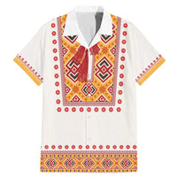 Slovakia Costume Family Matching Mermaid Dress and Hawaiian Shirt Traditional Folk Pattern