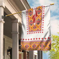 Slovakia Costume Garden Flag Traditional Folk Pattern