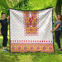 Slovakia Costume Quilt Traditional Folk Pattern