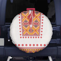 Slovakia Costume Spare Tire Cover Traditional Folk Pattern