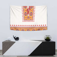 Slovakia Costume Tapestry Traditional Folk Pattern