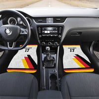 Custom Germany Ice Hockey Car Mats Retro Jersey