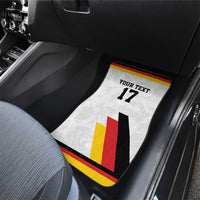 Custom Germany Ice Hockey Car Mats Retro Jersey