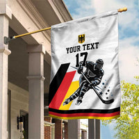 Custom Germany Ice Hockey Garden Flag Retro Jersey