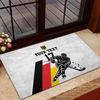 Custom Germany Ice Hockey Rubber Doormat Retro Jersey