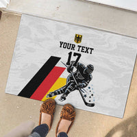 Custom Germany Ice Hockey Rubber Doormat Retro Jersey