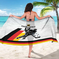 Custom Germany Ice Hockey Sarong Retro Jersey