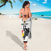 Custom Germany Ice Hockey Sarong Retro Jersey