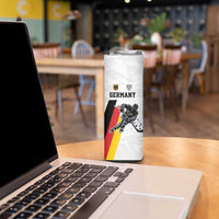 Custom Germany Ice Hockey Skinny Tumbler Retro Jersey