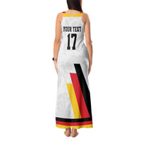Custom Germany Ice Hockey Tank Maxi Dress Retro Jersey