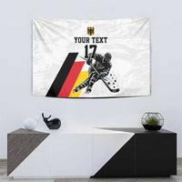Custom Germany Ice Hockey Tapestry Retro Jersey