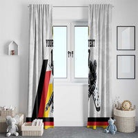 Custom Germany Ice Hockey Window Curtain Retro Jersey