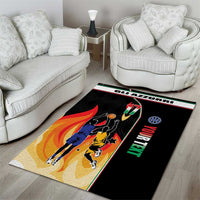 Custom Italian Republic Baketball Area Rug Sporty Style