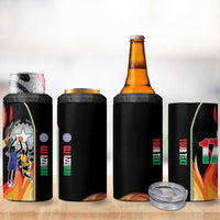 Custom Italian Republic Baketball 4 in 1 Can Cooler Tumbler Sporty Style
