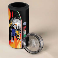 Custom Italian Republic Baketball 4 in 1 Can Cooler Tumbler Sporty Style