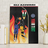 Custom Italian Republic Baketball Canvas Wall Art Sporty Style