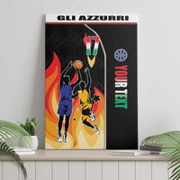 Custom Italian Republic Baketball Canvas Wall Art Sporty Style