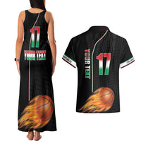 Custom Italian Republic Baketball Couples Matching Tank Maxi Dress and Hawaiian Shirt Sporty Style